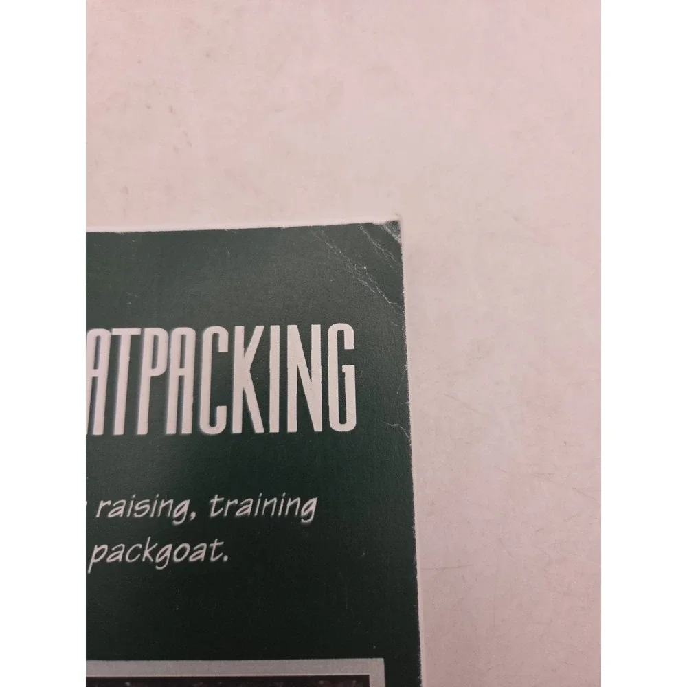 Practical Goatpacking by Carolyn Eddy Spiral Bound Paperback - Very Good